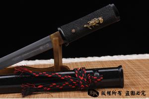 精品扭转纹肋差（武士小刃）