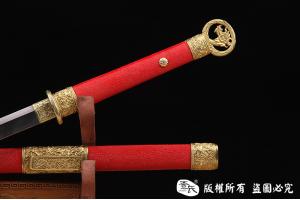 精品环首刀-独家天梯纹