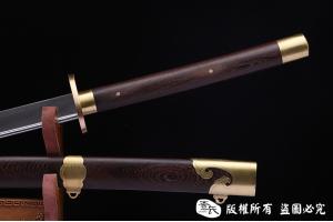 百炼钢圆背苗刀-经典苗刀