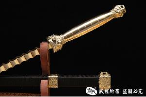 手工铜锏，铜鞭--适合收藏