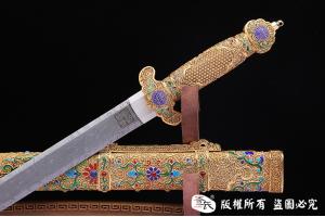 陨铁清剑-指纹级精细度，帝王级做工 查长伟作品