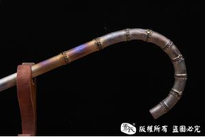 钛合金实心拐杖