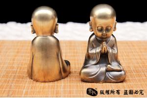 《禅》可爱的全铜一休哥
