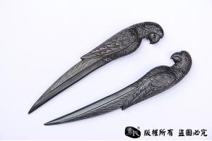 手工鹦鹉茶剑