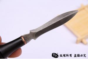 檀木百炼钢茶针 茶剑
