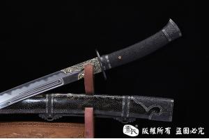 经典铁装错银清刀 查长伟作品