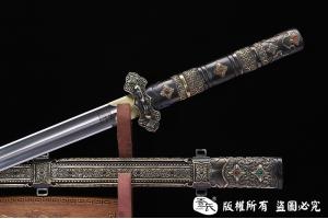 传世唐剑-一体铜装-可以传承千年