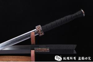 螭龙羽毛钢八面汉剑