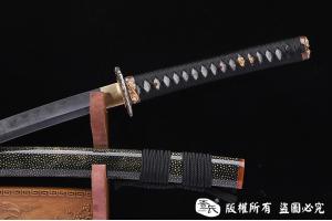 天狮斩武士刀-杢目肌）