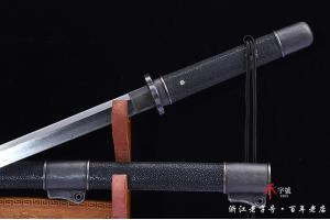 素影唐刀-珍珠鱼皮 天眼纹