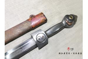 日月乾坤-高难度百炼钢一体剑-需要定制