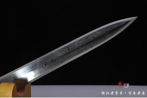 白铜毛铁乾坤忠义汉剑-老师代表作之一