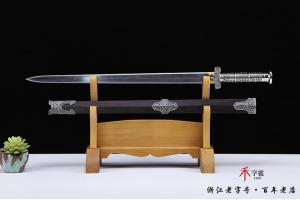 白铜毛铁乾坤忠义汉剑-老师代表作之一
